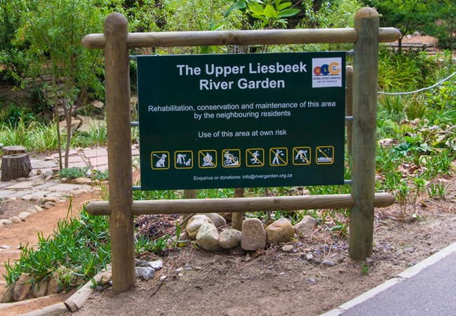 Upper Liesbeek River Garden logo